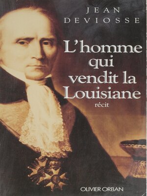 cover image of L'Homme qui vendit la Louisiane